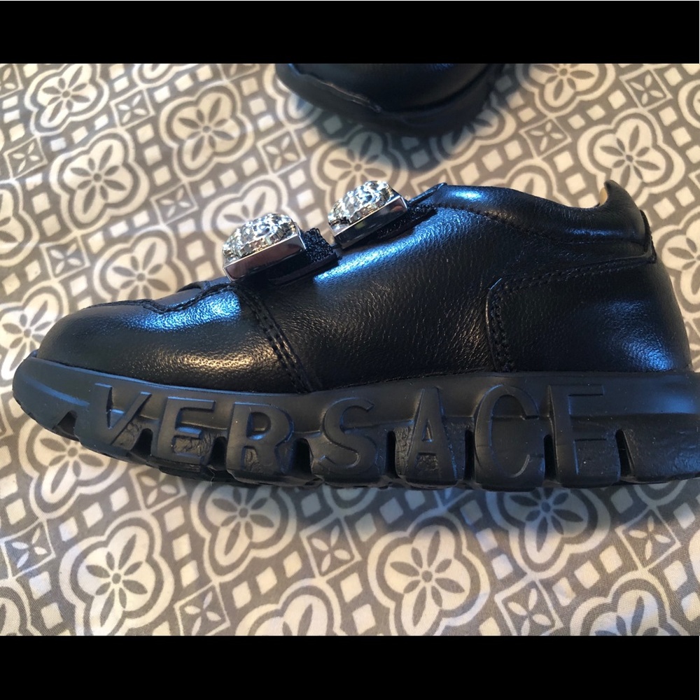 New Never Worn Versace Baby Shoes